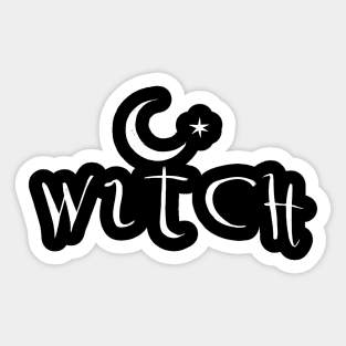 Witch Witchcraft Occult Dark Magic Fantasy Sticker